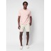 Cloud™ Stripe Short-Sleeve Polo - Rose Cream Stripe