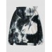 Men Tie dye Kangaroo Pocket Long Sleeve Casual Hooded Sweatshirt