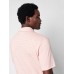 Cloud™ Stripe Short-Sleeve Polo - Rose Cream Stripe