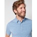 Movement™ Short-Sleeve Polo - Night Shore Stripe